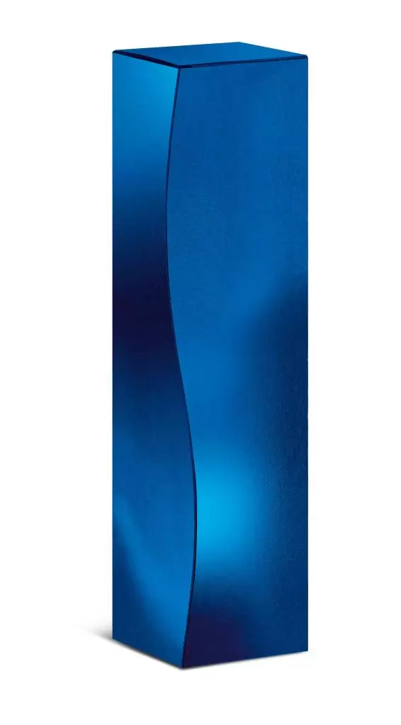 Sculpture Bleu 1 bouteille